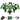Kawasaki ZX6R 636 2009-2012 Fairing Kit Bodywork Plastic ABS