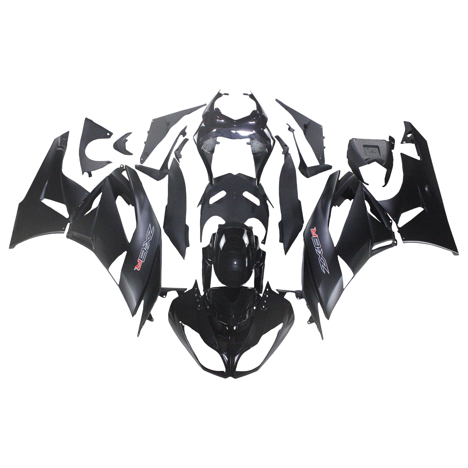 Kawasaki ZX6R 636 2009-2012 Fairing Kit Bodywork Plastic ABS