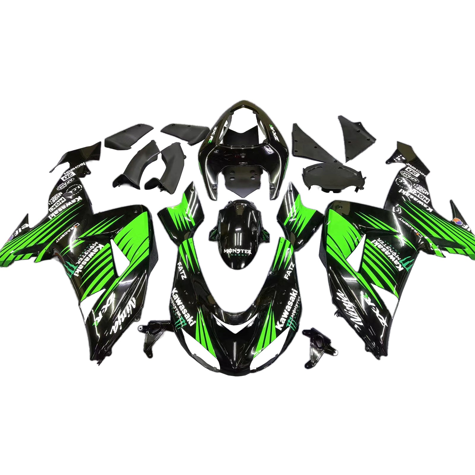 Kit Carenado Kawasaki ZX10R 2006-2007 Carrocería Plástico ABS