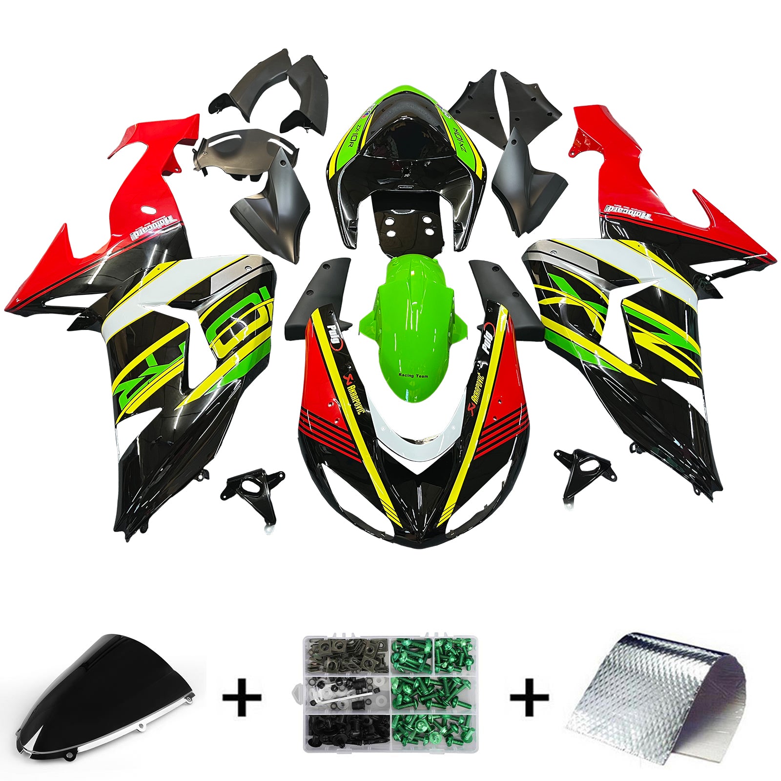 Kit Carenado Kawasaki ZX10R 2006-2007 Carrocería Plástico ABS