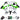Kawasaki ZX10R 2008-2010 Fairing Kit Bodywork Plastic ABS