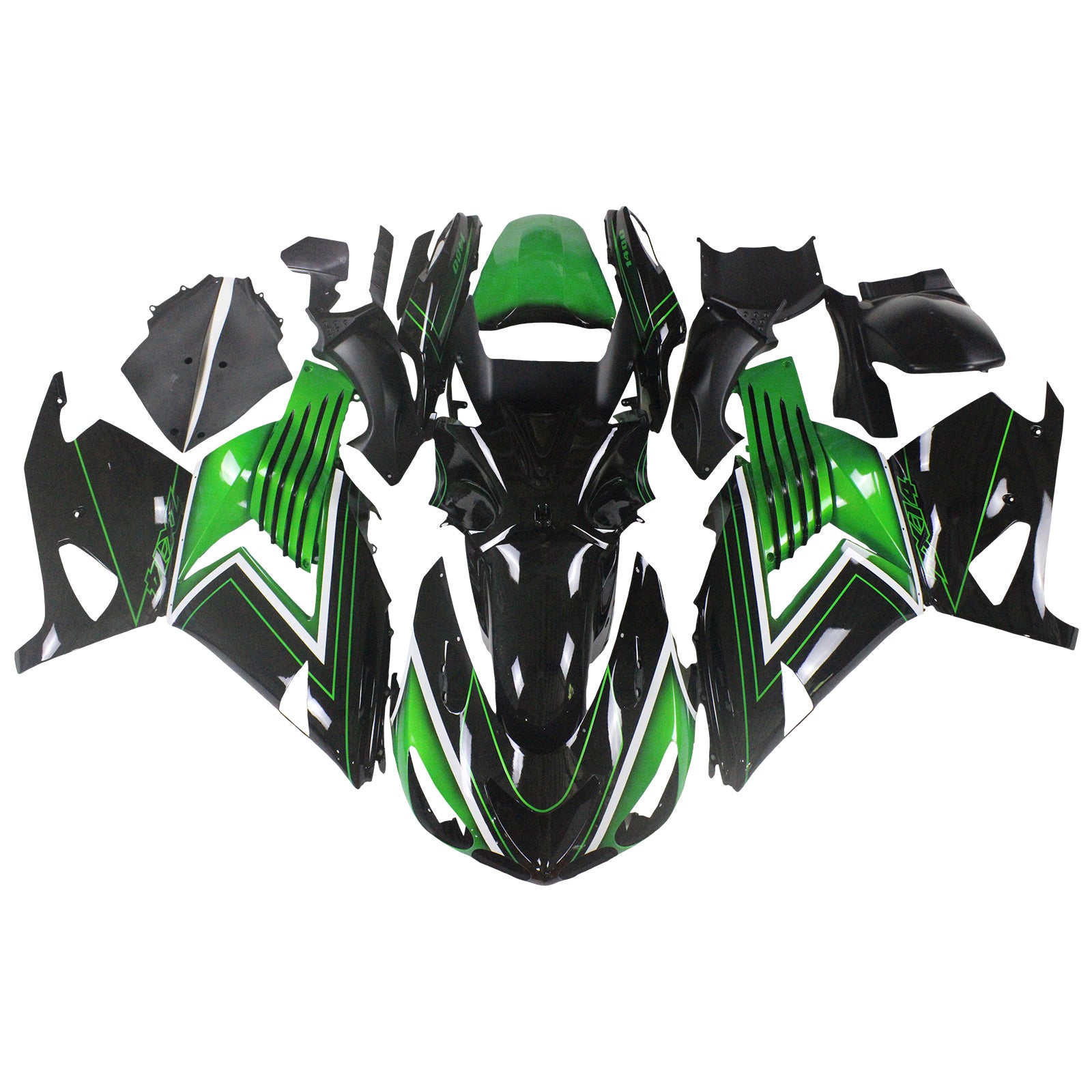 Kit Carenado Kawasaki ZX14R 2006-2011 Carrocería Plástico ABS