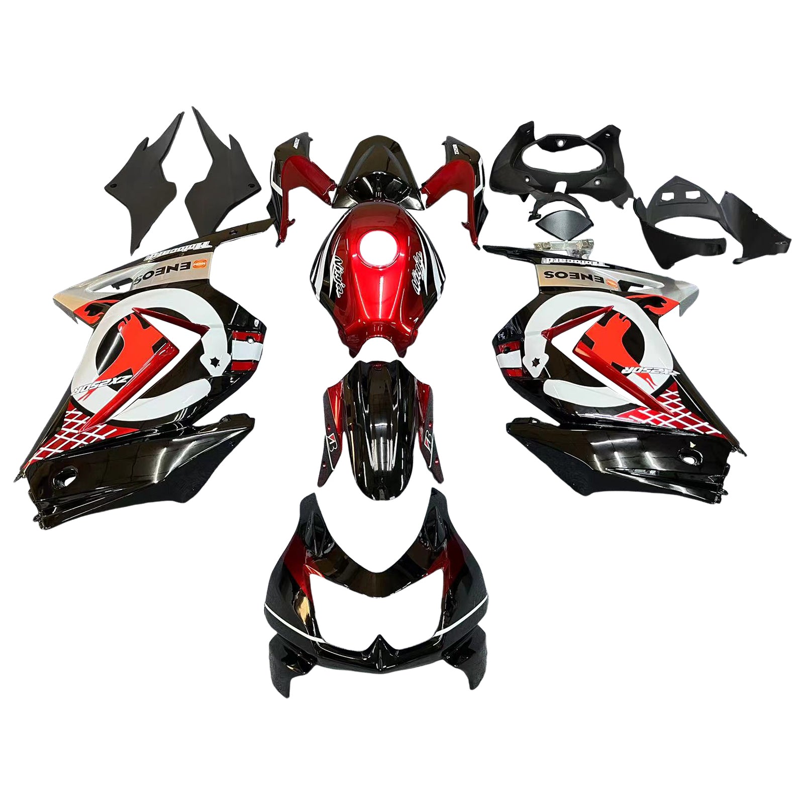 Kawasaki EX250 Ninja250R 2008-2012 Kit Carenado Carrocería Plástico ABS