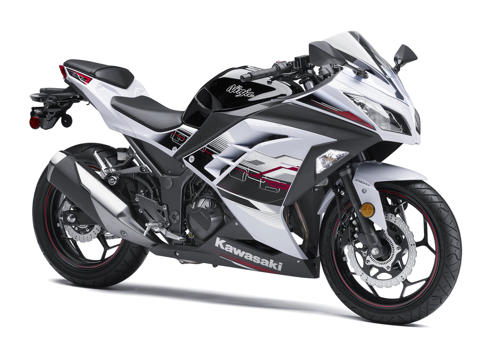 Fairings 2013-2024 Plastics Kawasaki Ninja 300R EX300R White Art Ninja Generic