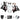 Amotopart Kawasaki EX400 Ninja400 2018-2024 Fairing Kit Bodywork Plastic ABS