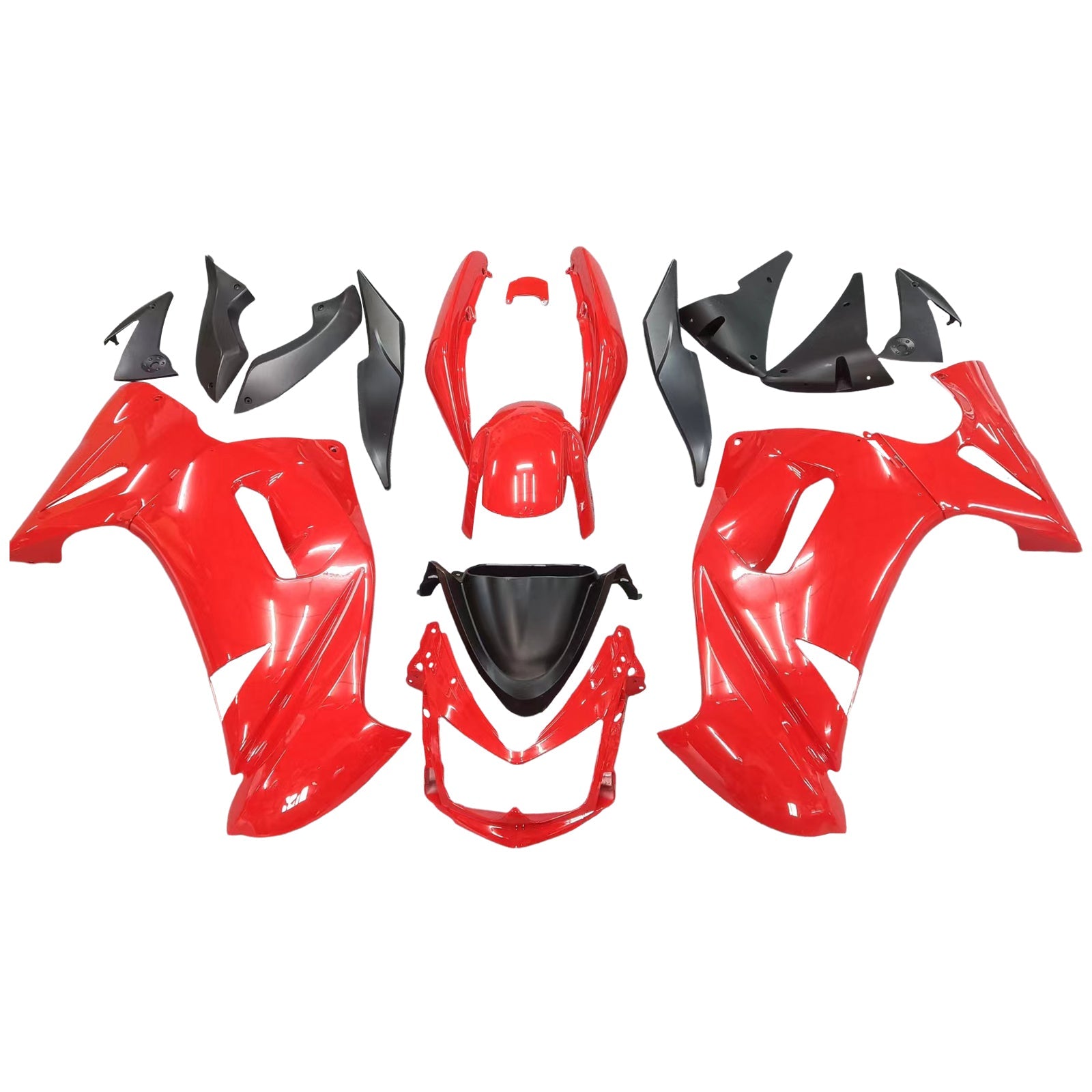 Amotoaprt Fairing Kit Plastic for Kawasaki Ninja 650 ER-6F EX650 2006-2008 04# Generic