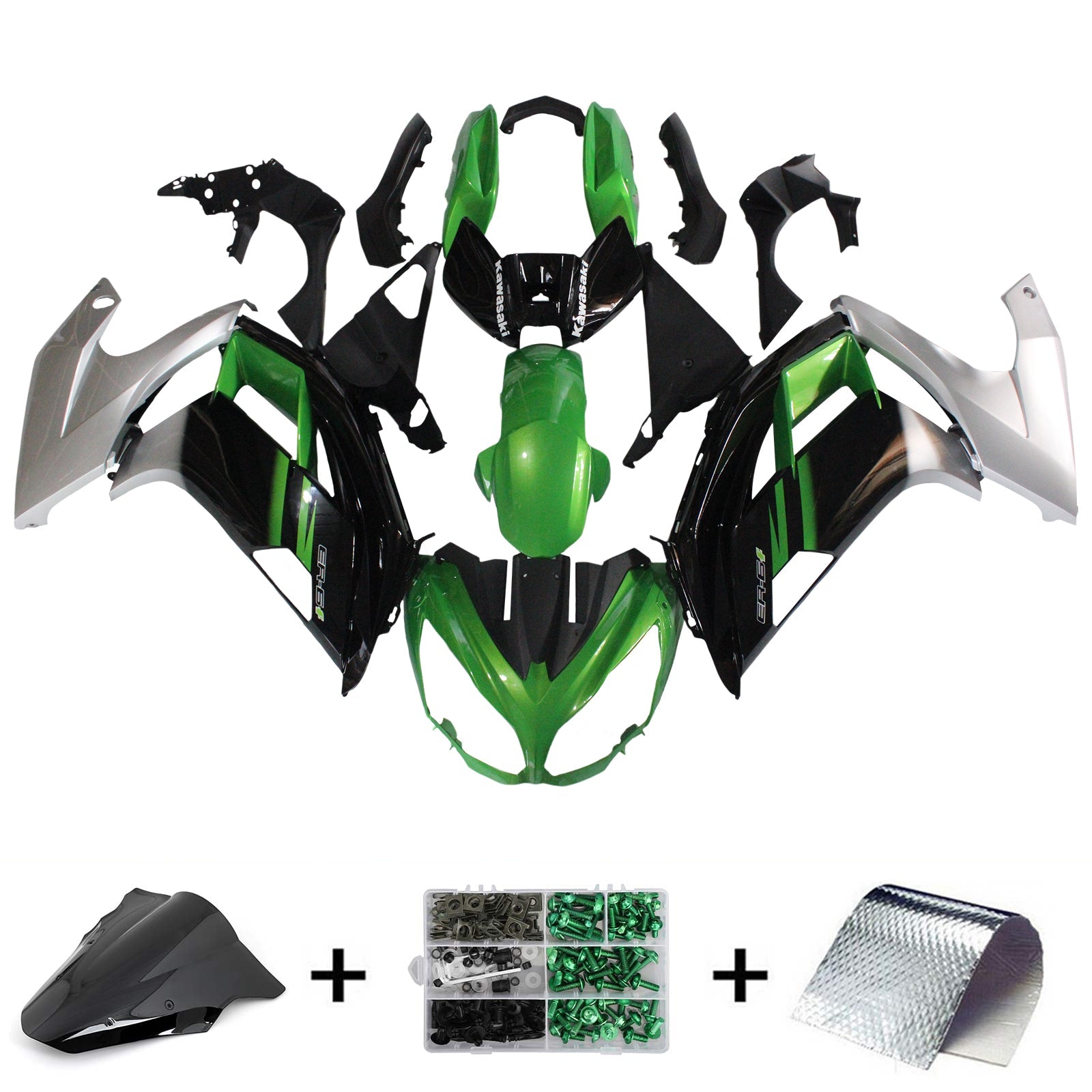 Fairing Kit For Kawasaki ER6F/Ninja650 2012-2016 Generic