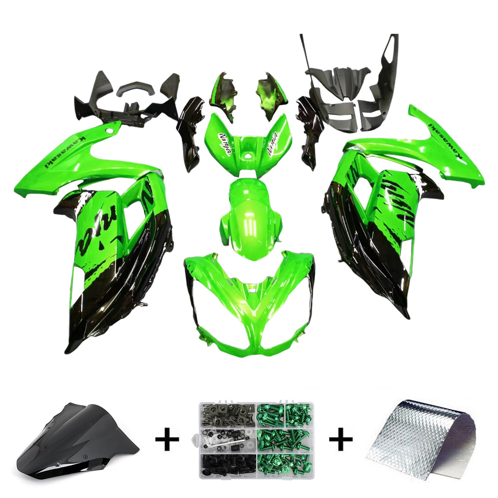 Kawasaki ER6F/Ninja650 2012-2016 Kit Carenado Carrocería Plástico ABS