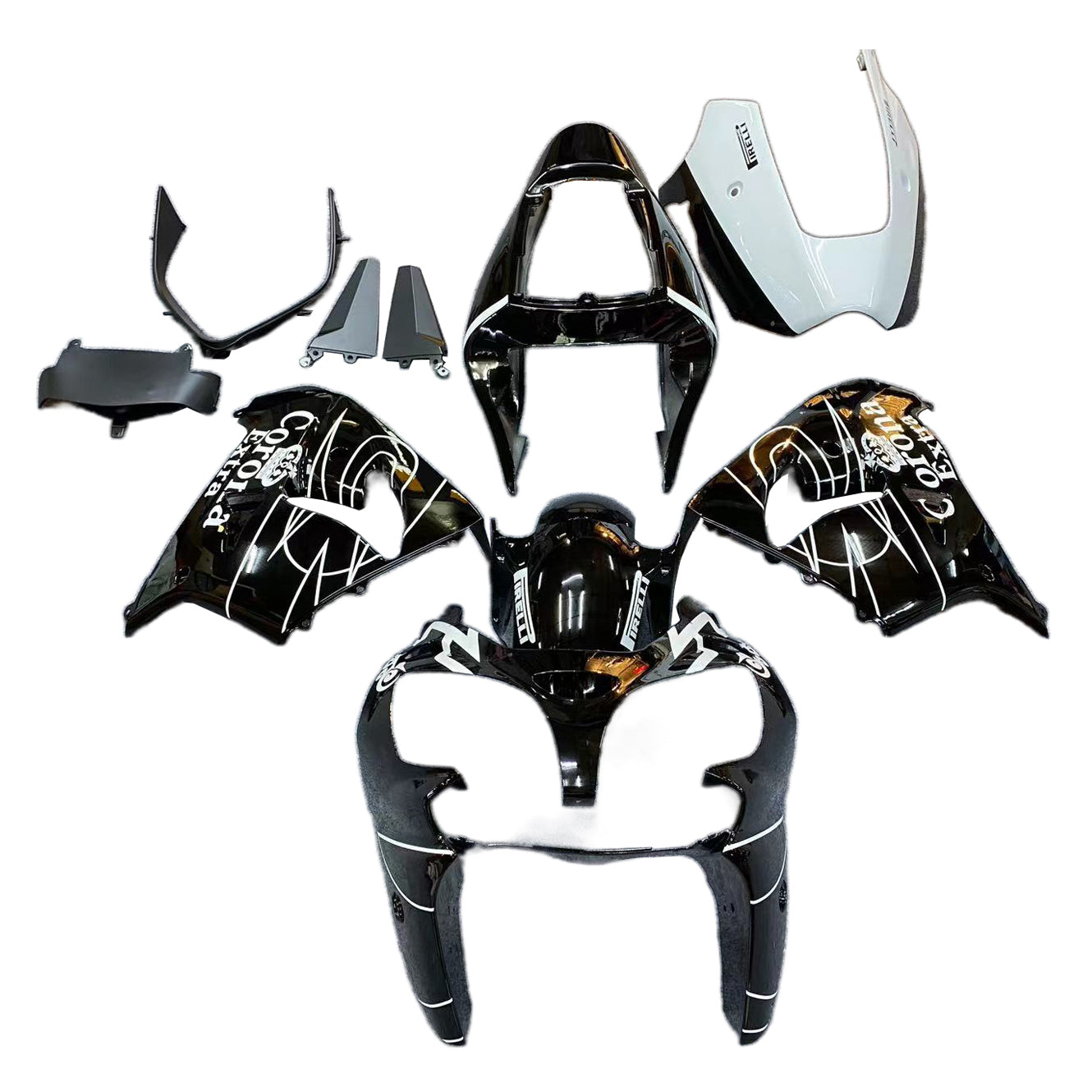 Kit Carenado Kawasaki ZX9R 2002-2003 Carrocería Plástico ABS