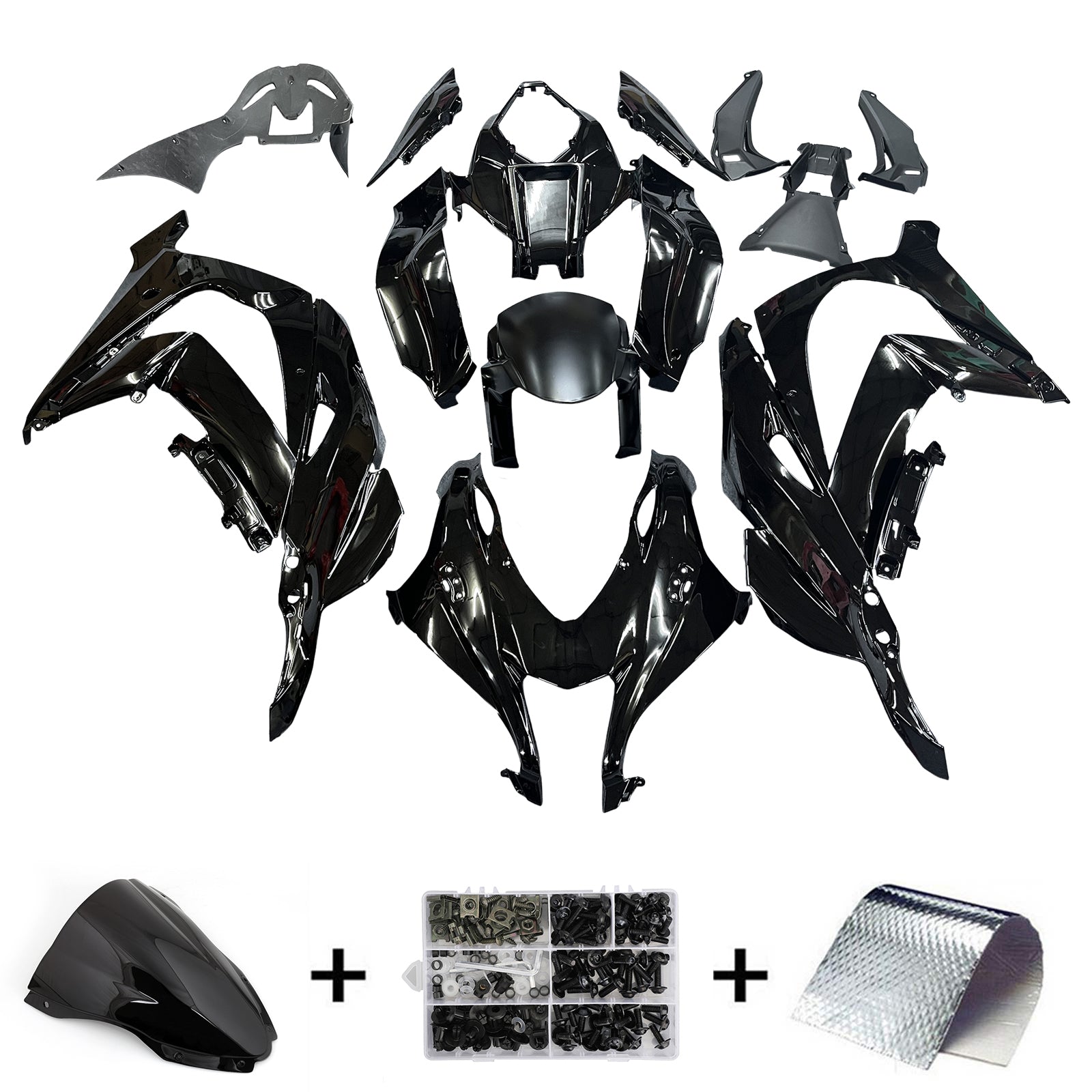 Kawasaki ZX10R 2016-2020 Fairing Kit Bodywork Plastic ABS