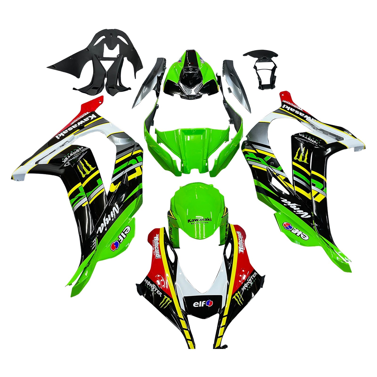 Kawasaki ZX10R 2016-2020 Fairing Kit Bodywork Plastic ABS