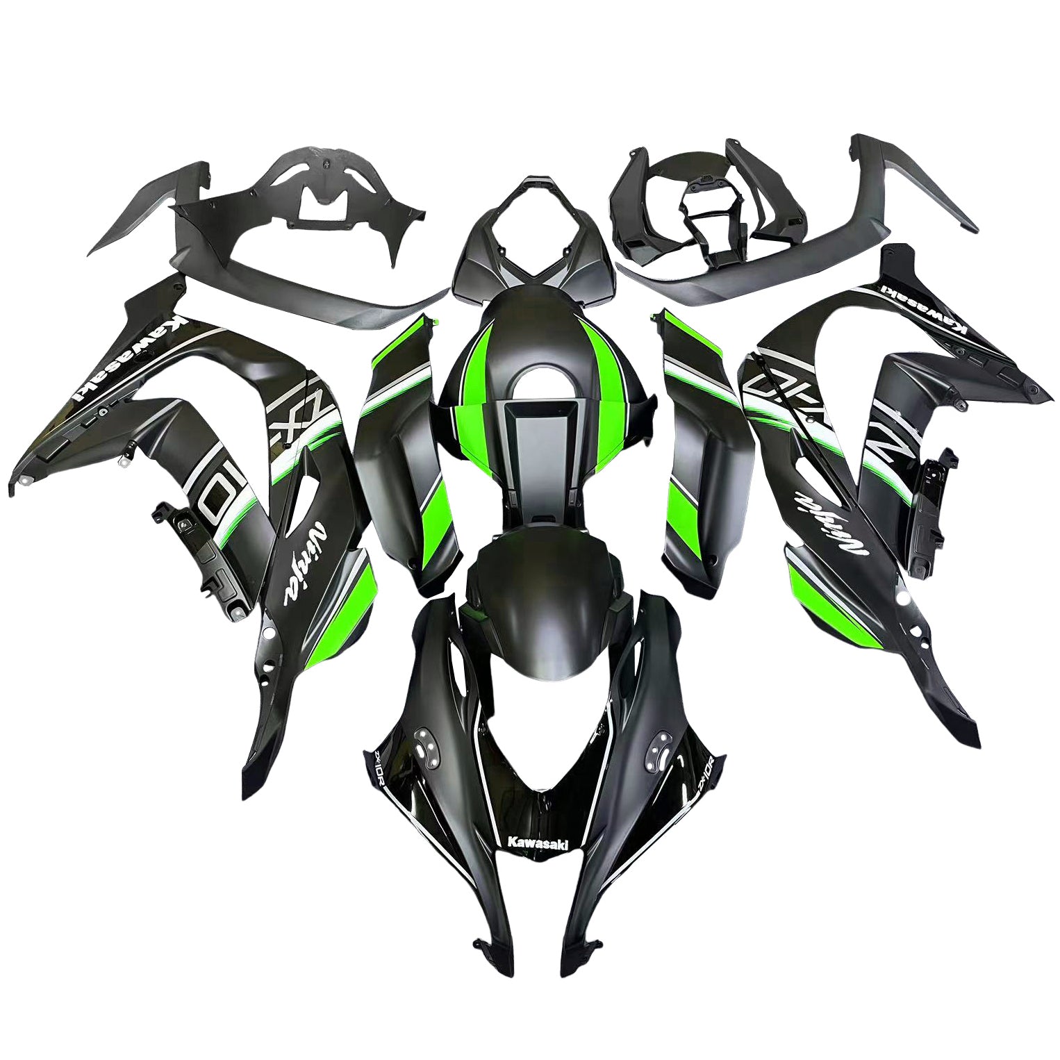 Kawasaki ZX10R 2016-2020 Fairing Kit Bodywork Plastic ABS