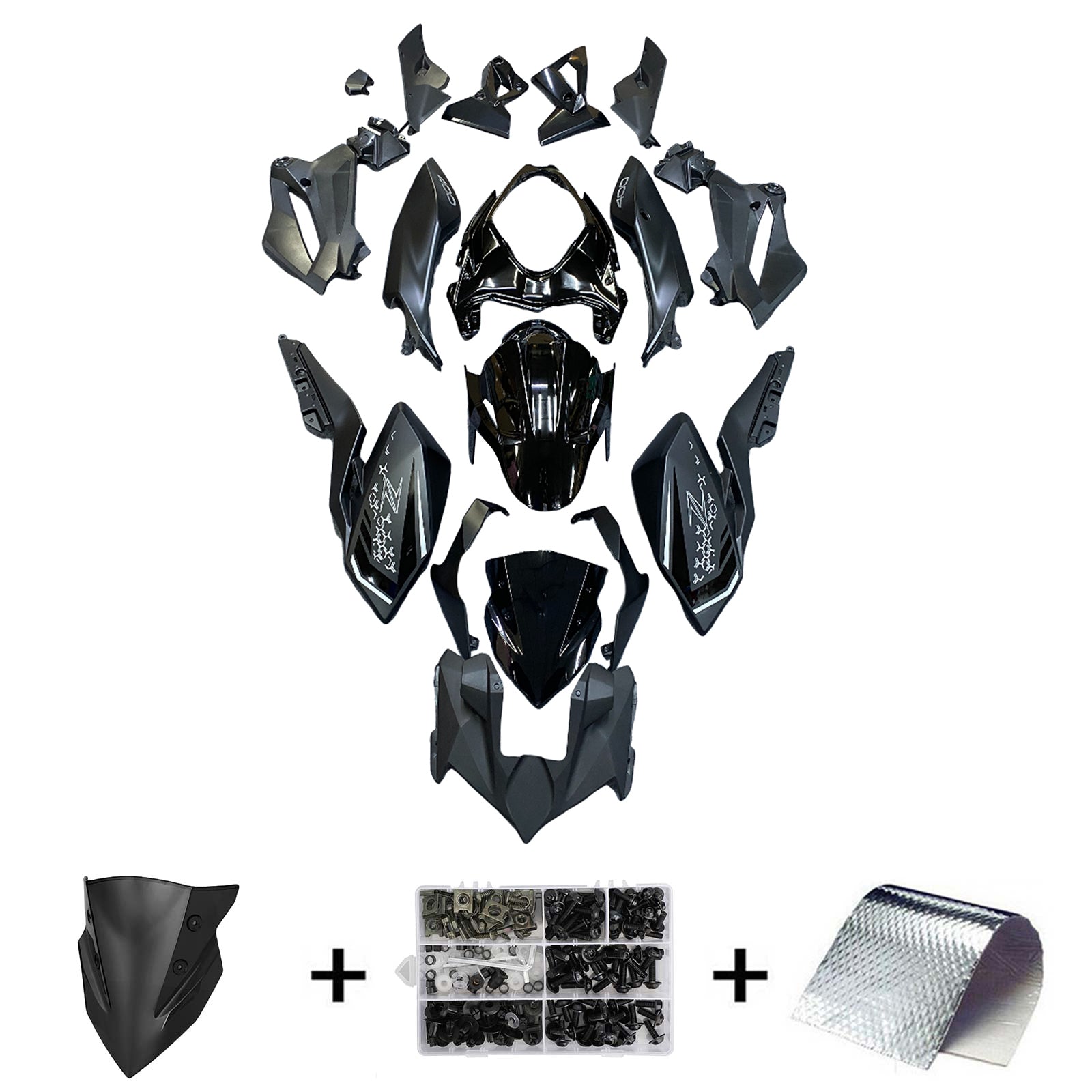 Kit Carenado Kawasaki Z400 2018-2024 Carrocería Plástico ABS