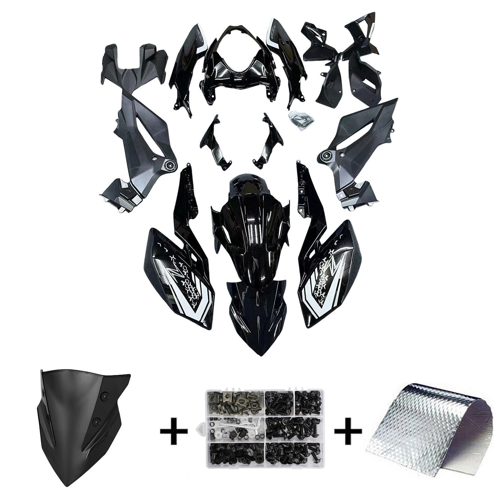 Kawasaki Z400 2018-2024 Fairing Kit Bodywork Plastic ABS