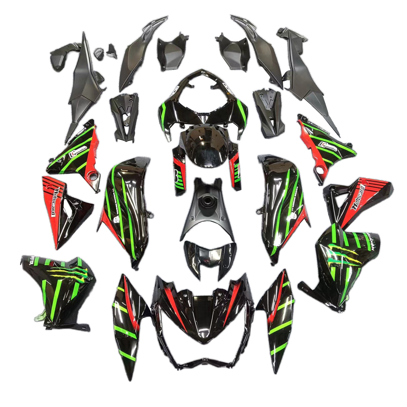 Kit Carenado Kawasaki Z800 2013-2018 Carrocería Plástico ABS