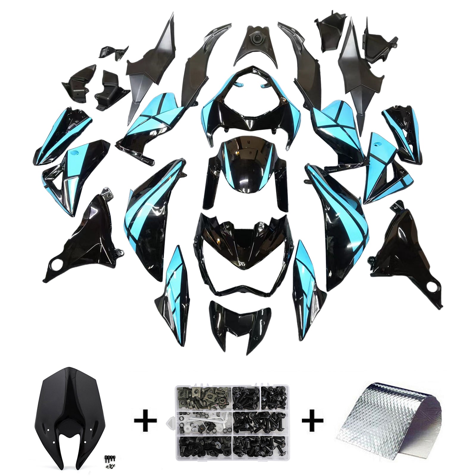 Kawasaki Z800 2013-2018 Fairing Kit Bodywork Plastic ABS