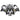 Amotopart Kawasaki Ninja ZX-25R 2020-2021 Fairing Kit Bodywork ABS
