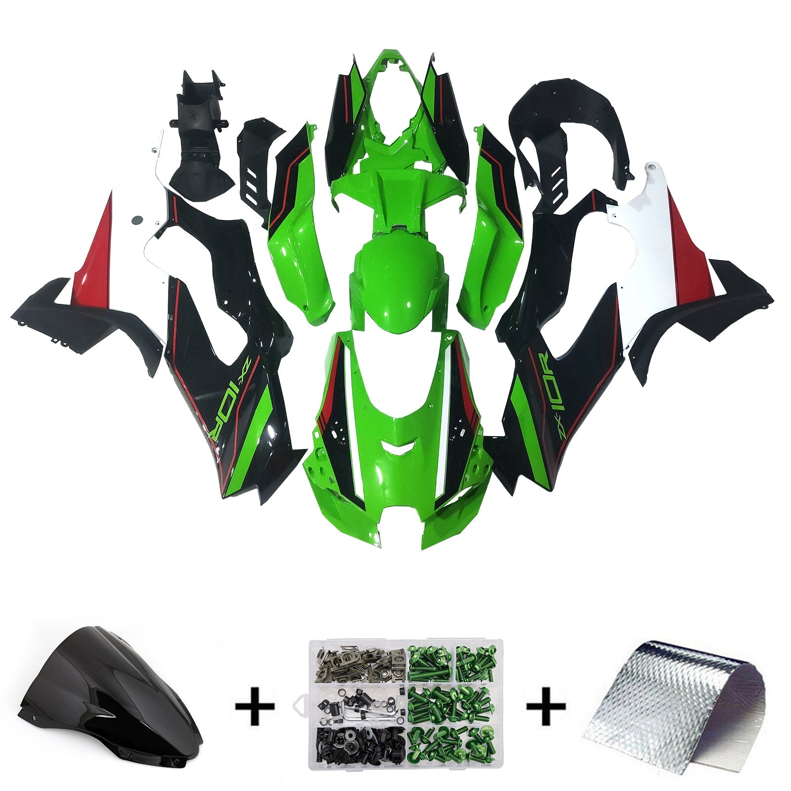 Kawasaki ZX-10R ZX-10RR 2021-2025 Fairing Kit Bodywork ABS