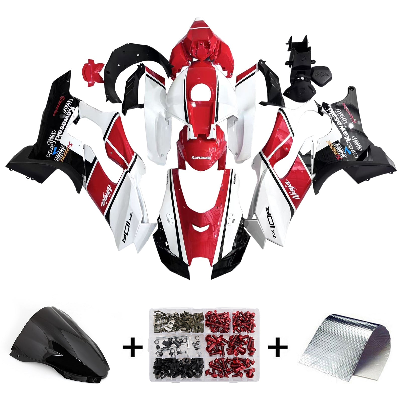 Kawasaki ZX-10R ZX-10RR 2021-2025 Fairing Kit Bodywork ABS