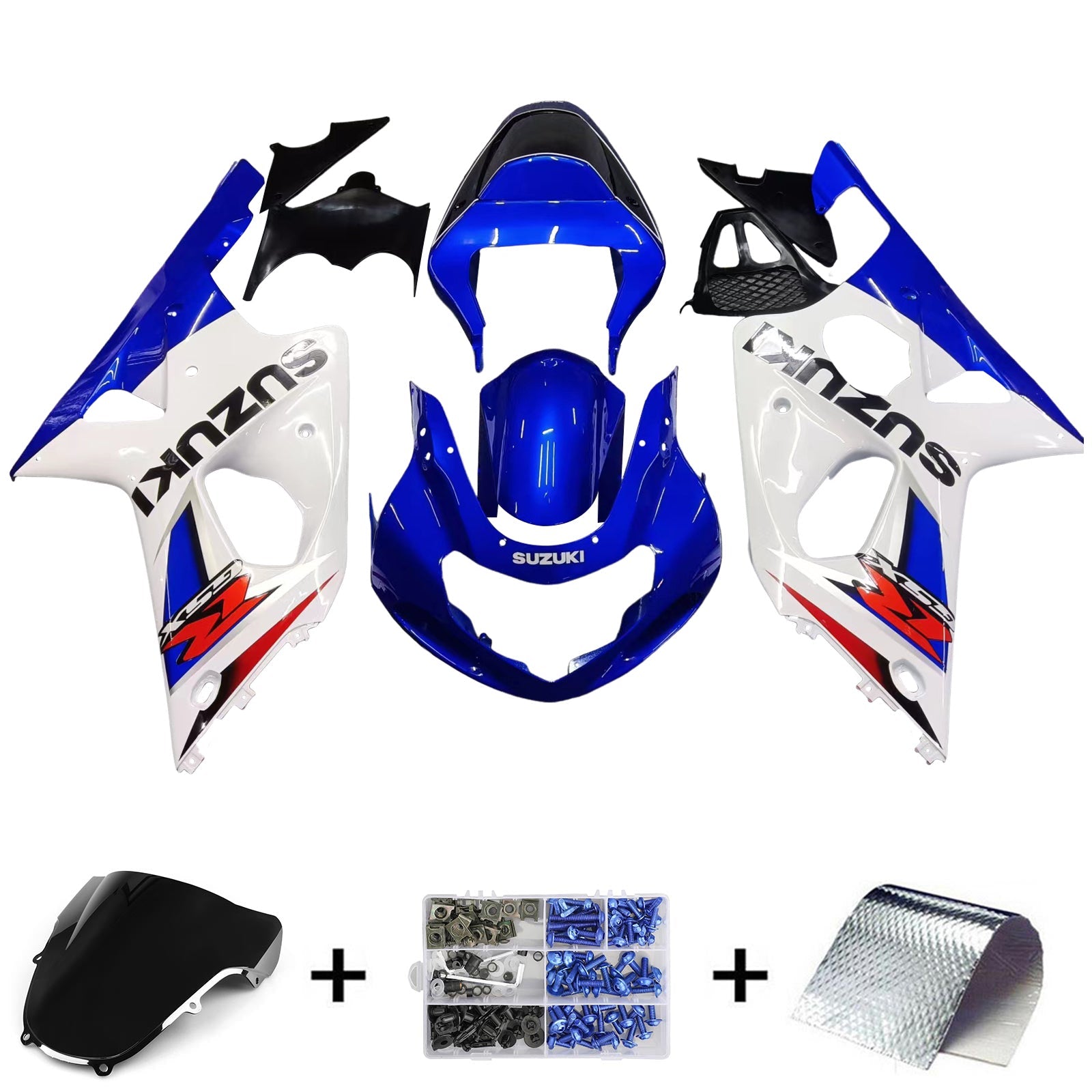 Suzuki GSXR1000 2000-2002 Fairing Kit K1 K2