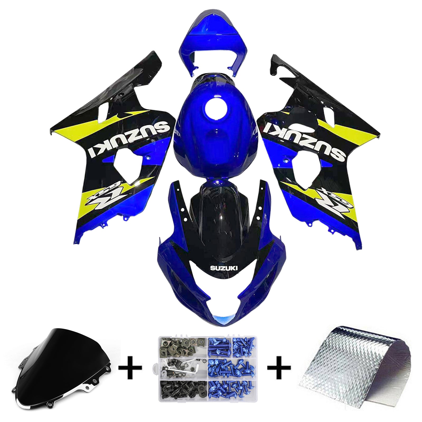 Suzuki GSXR 600/750 2004-2005 Kit Carenado Carrocería Plástico ABS