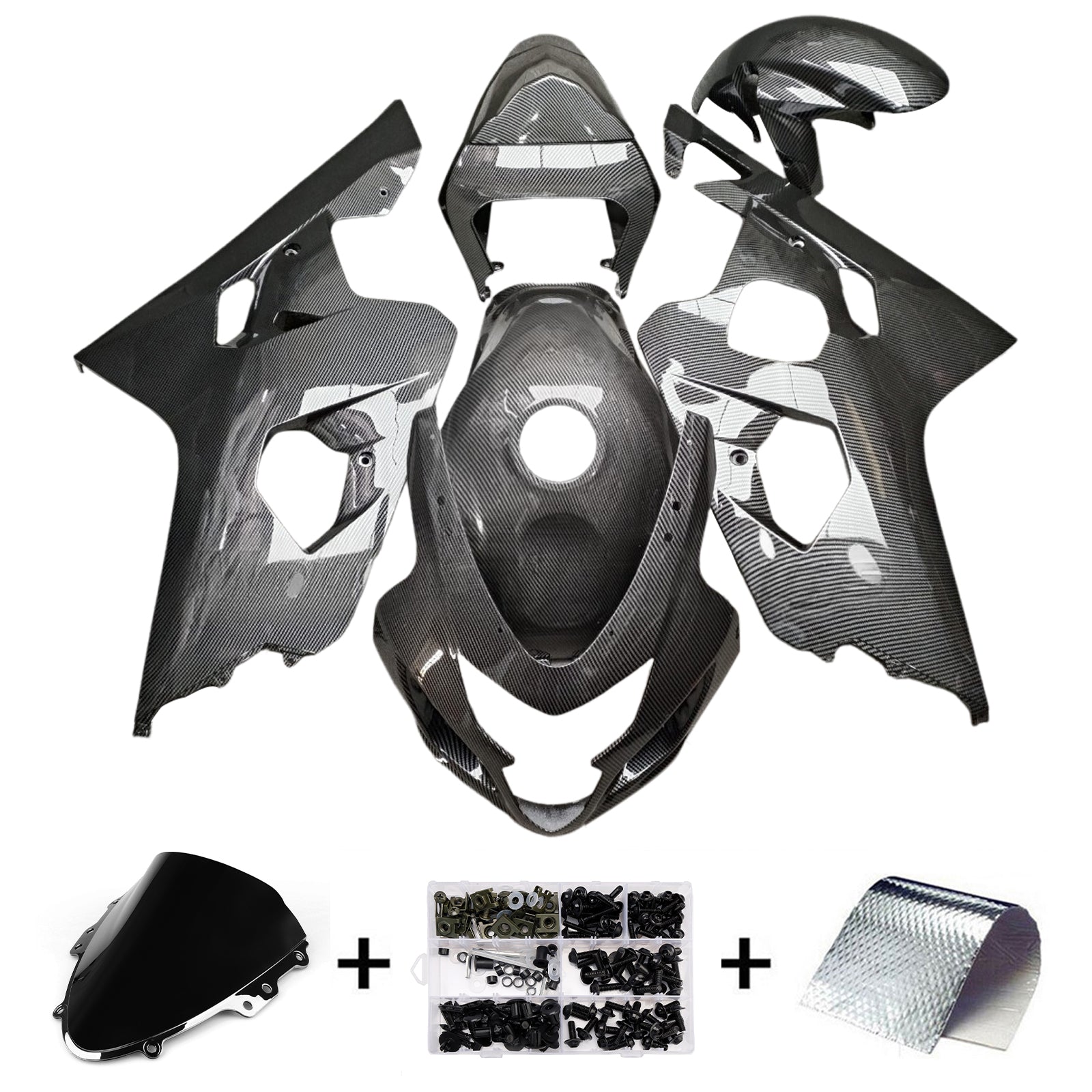 Suzuki GSXR 600/750 2004-2005 K4 Fairing Kit Bodywork Plastic ABS