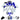 Fairings 2006-2007 Suzuki GSXR 600 750 White Blue Lucky Strike Generic