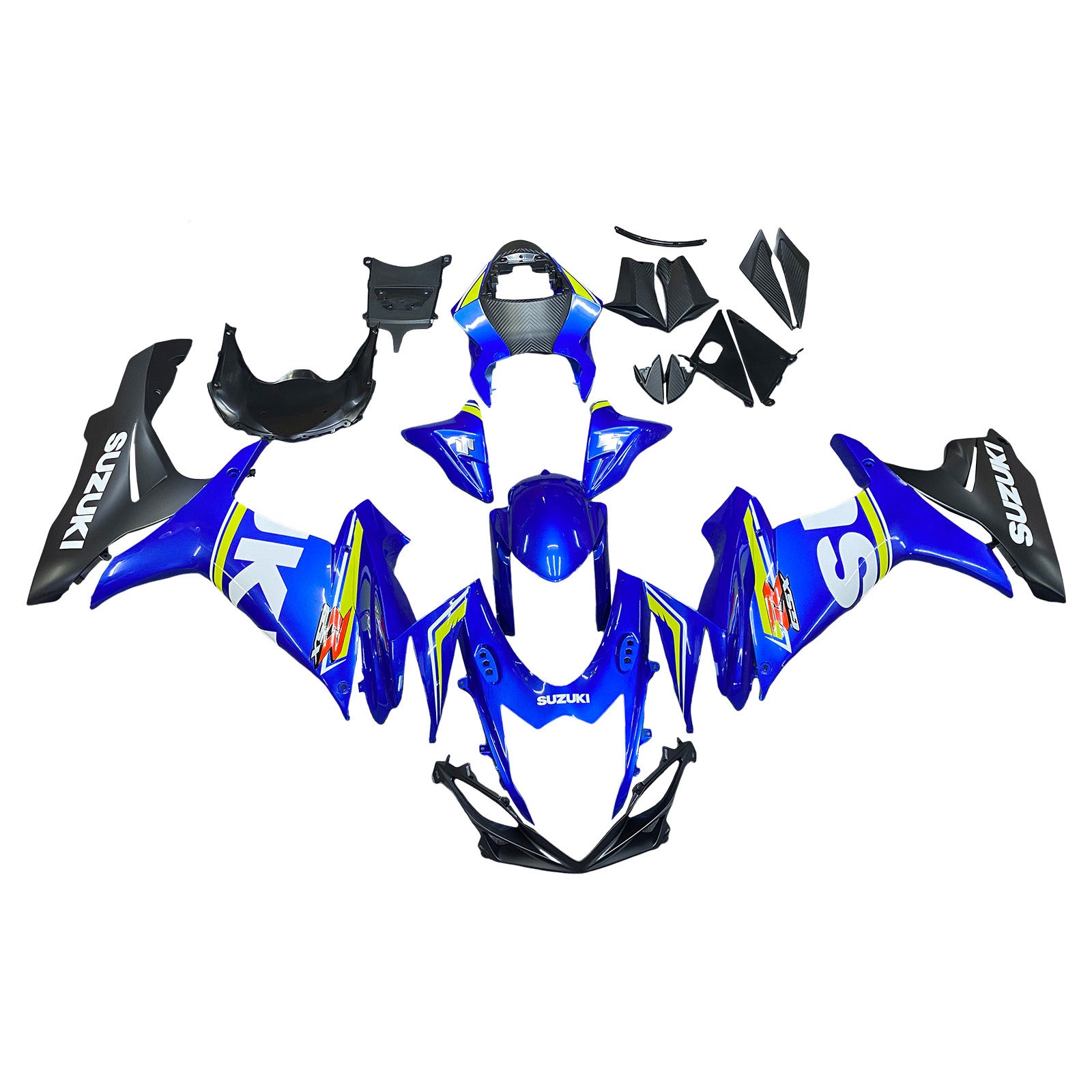 Amotopart Suzuki GSXR 600/750 2011-2024 K11 Fairing Kit Bodywork Plastic ABS