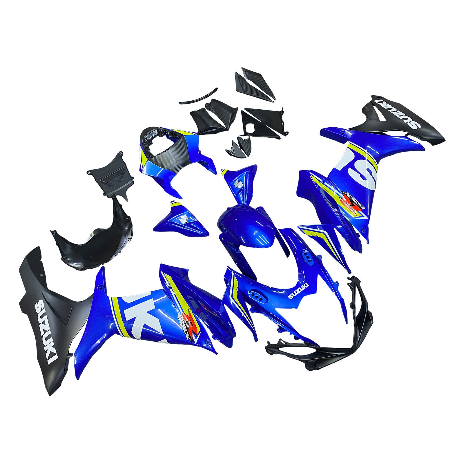 Amotopart Suzuki GSXR 600/750 2011-2024 K11 Fairing Kit Bodywork Plastic ABS