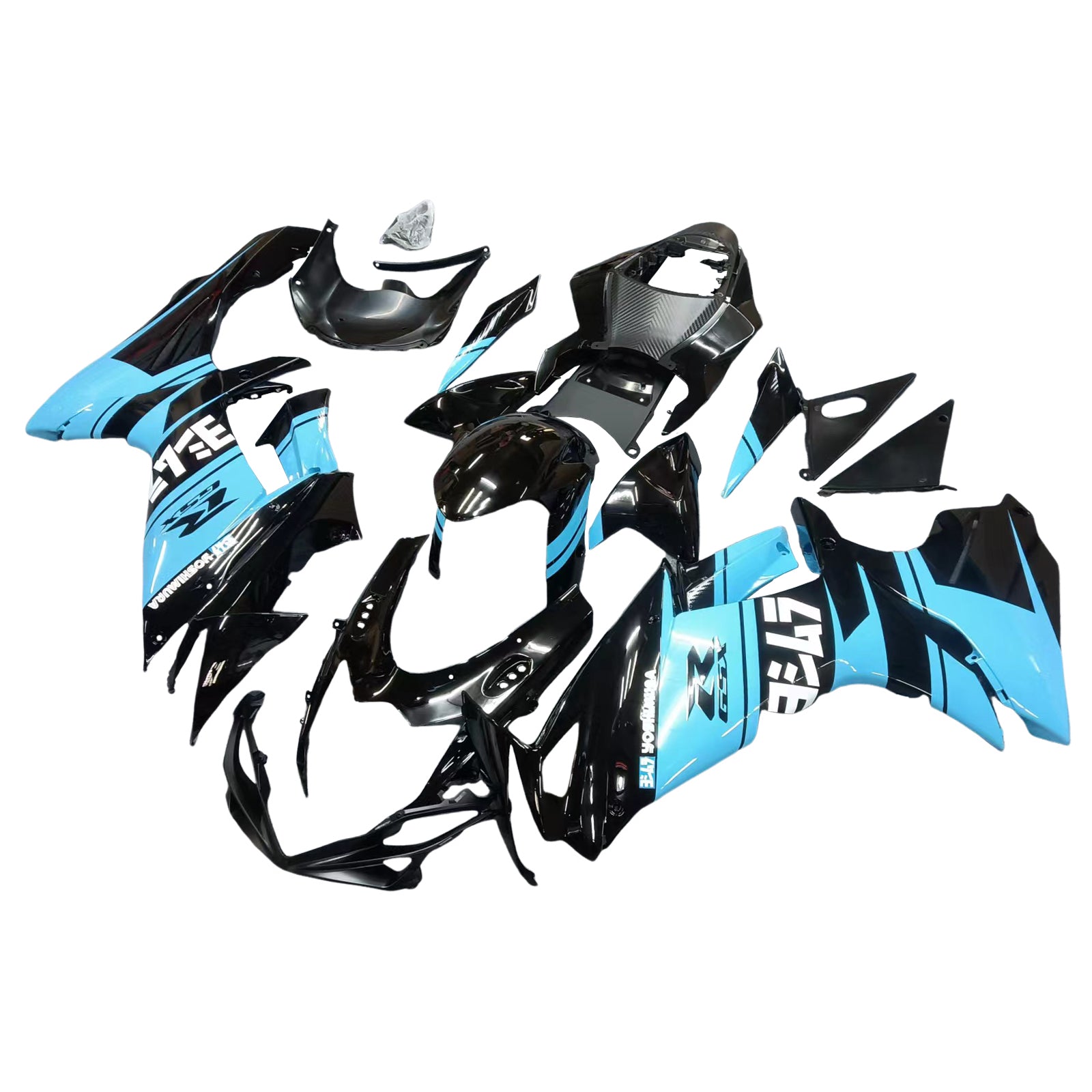 Amotopart Suzuki GSXR 600/750 2011-2024 K11 Fairing Kit Bodywork Plastic ABS