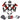 Amotopart Suzuki GSXR 600/750 2011-2024 K11 Fairing Kit Bodywork Plastic ABS