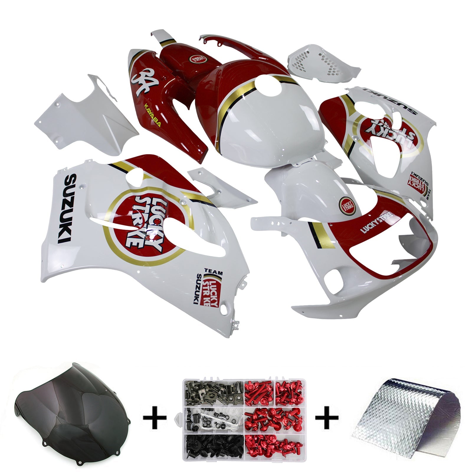 Suzuki GSXR600 1996-2000 GSXR750 1996-1999 Fairing Kit Bodywork