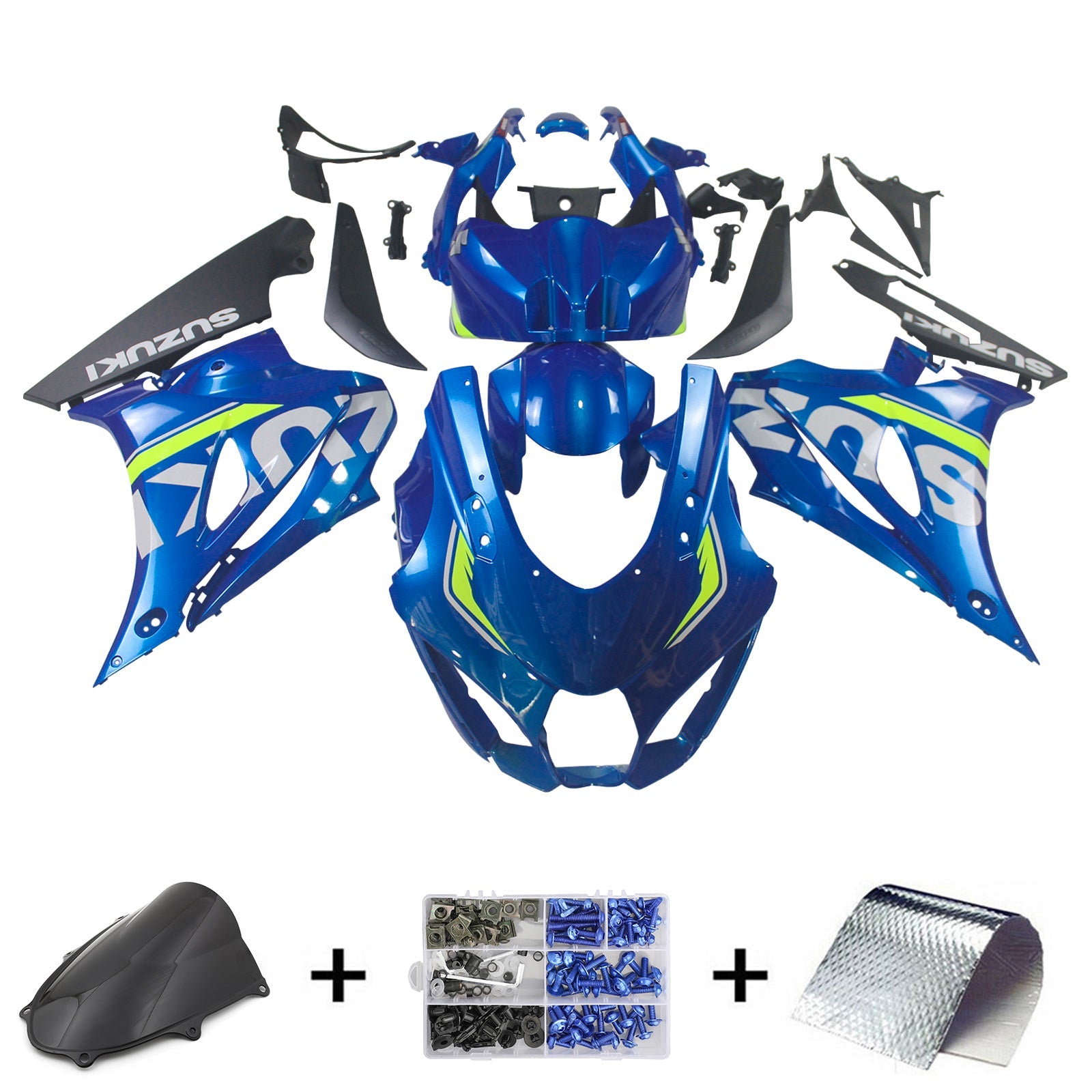 Suzuki GSXR1000 2017-2024 K17 Fairing Kit Bodywork Plastic ABS