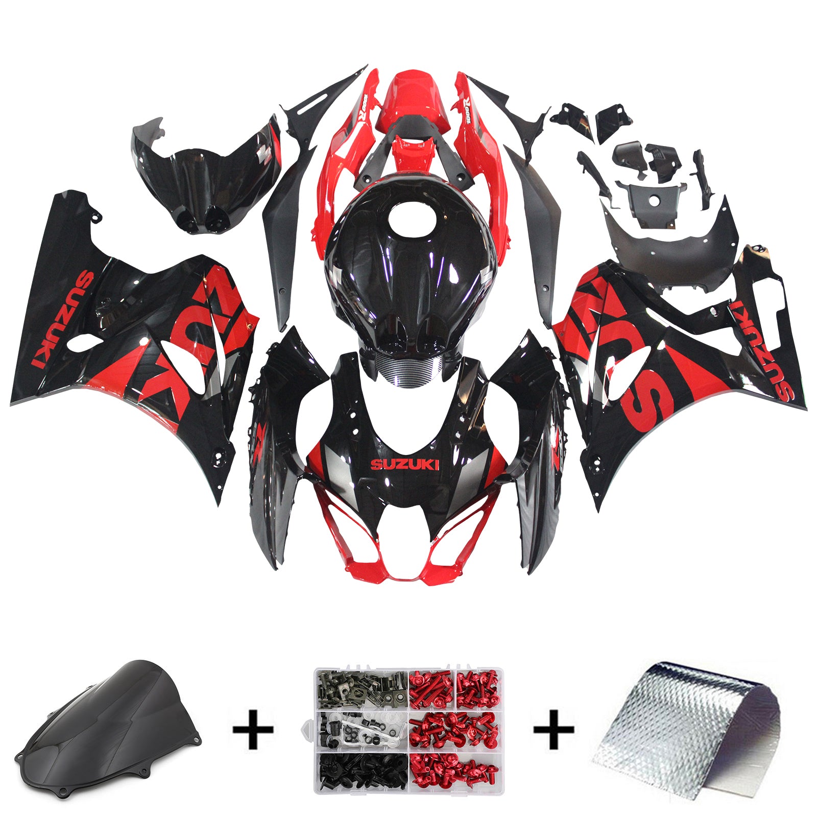 Suzuki GSXR1000 2017-2024 K17 Fairing Kit Bodywork Plastic ABS