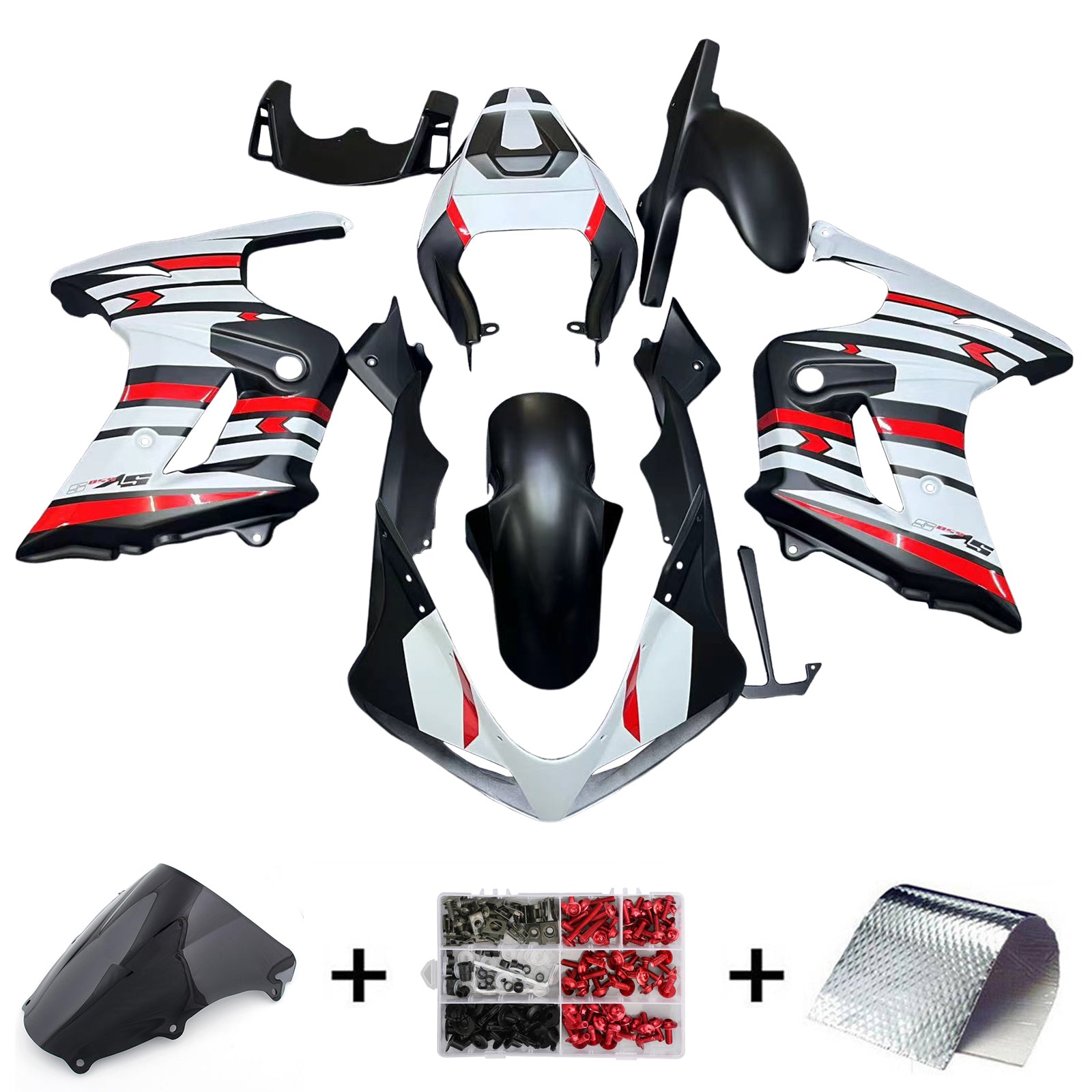 Amotopart Suzuki SV650 2003-2013 Fairing Kit Bodywork Plastic ABS