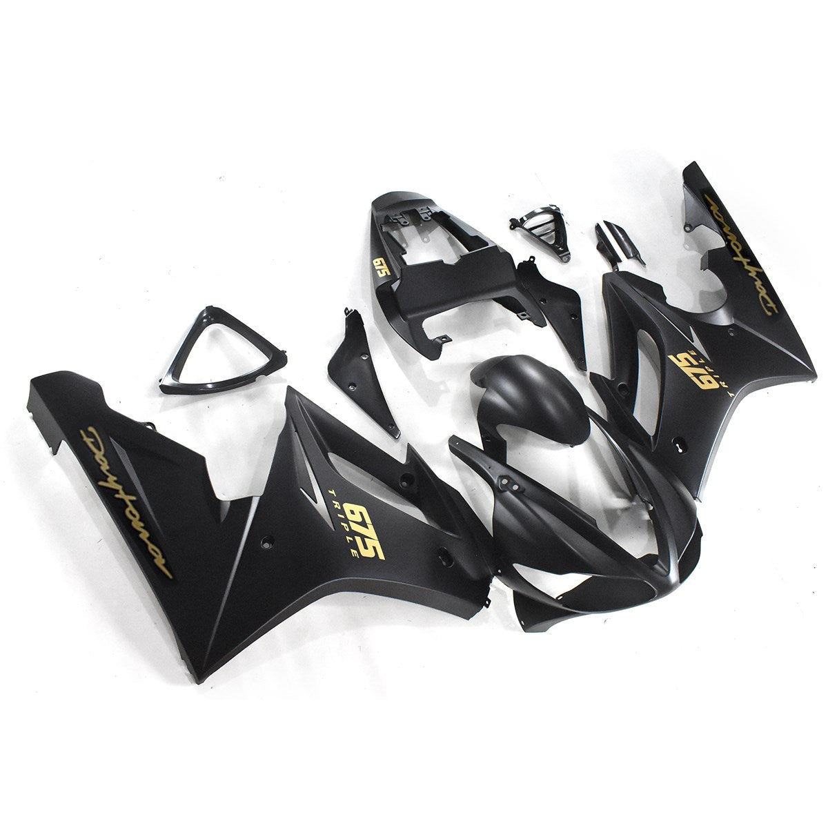 Fairings 2009-2012 Triumph Daytona 675 Black Daytona Generic