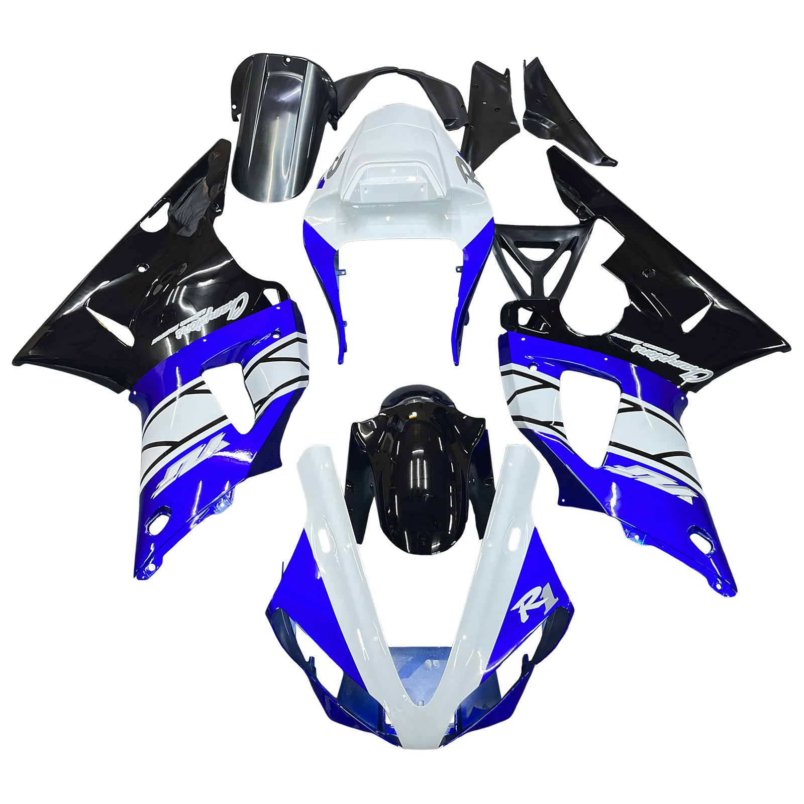 Yamaha YZF 1000 R1 2000-2001 Kit Carenado Carrocería Plástico ABS