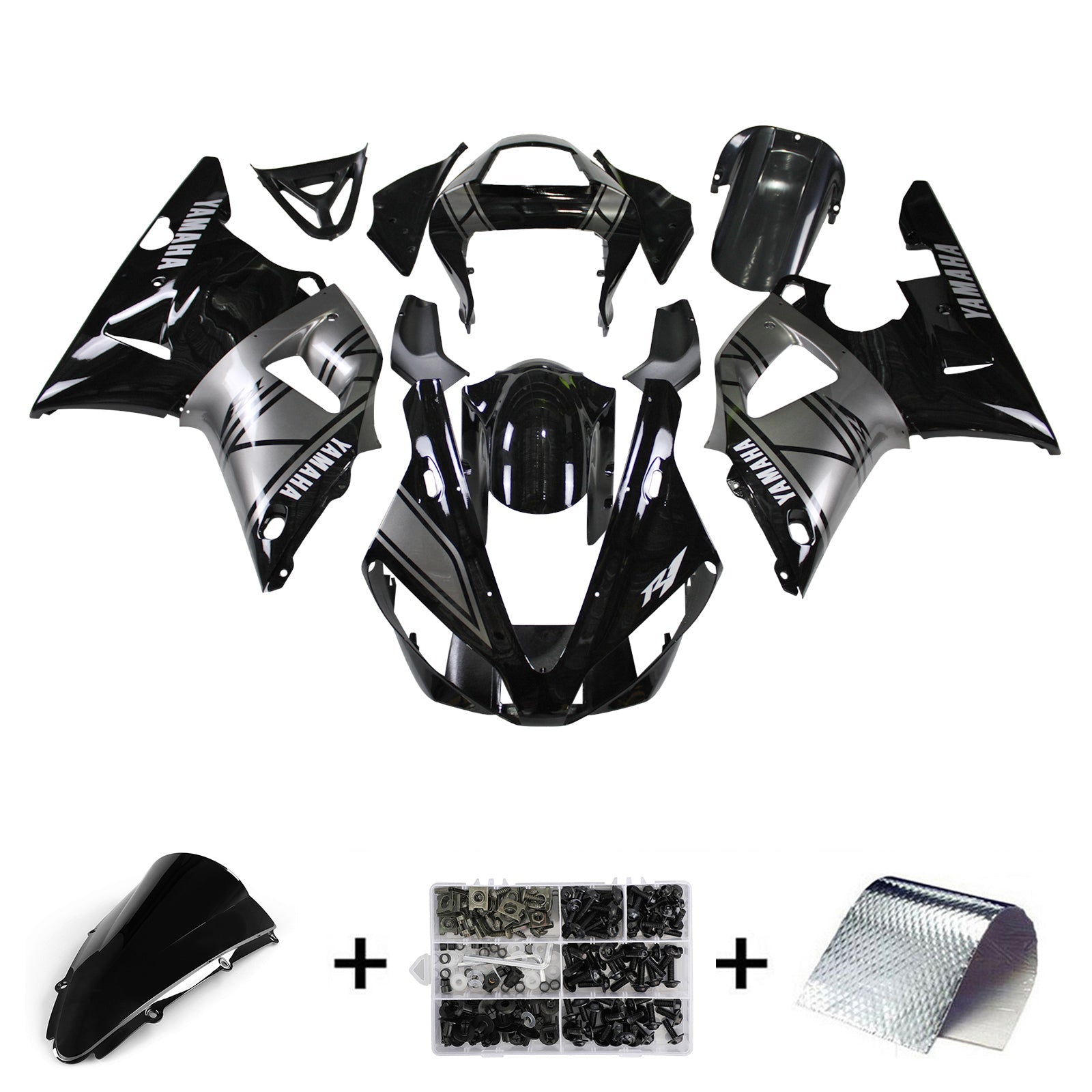 Yamaha YZF 1000 R1 2000-2001 Kit Carenado Carrocería Plástico ABS