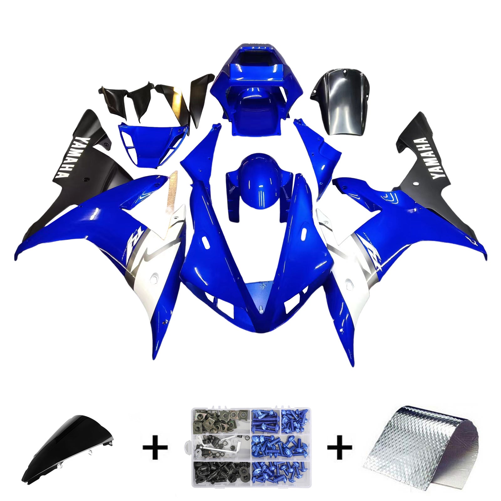 Fairings 2002-2003 Yamaha YZF-R1Blue R1 Generic