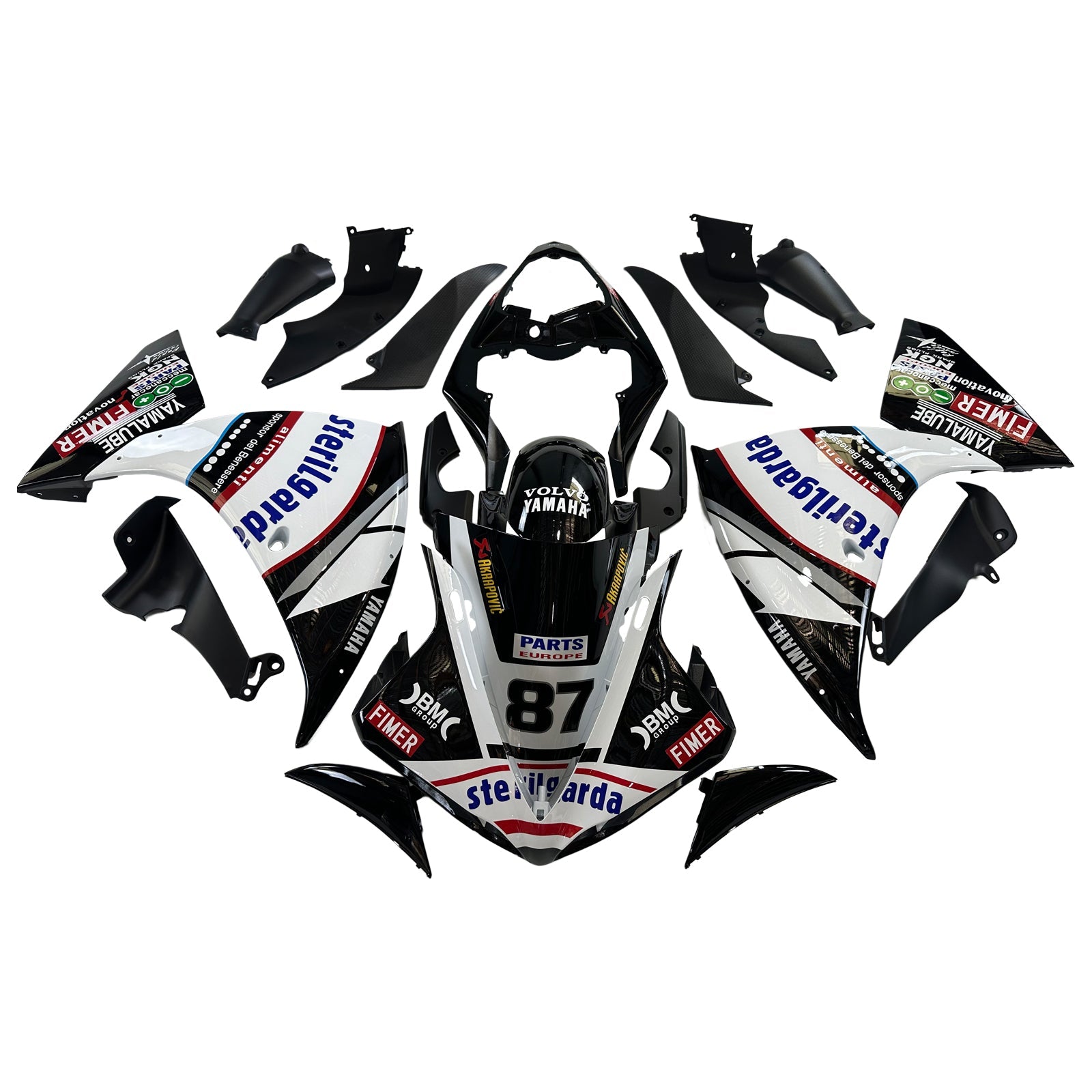 Kit de carenado para Yamaha YZF 1000 R1 2009-2011 Genérico