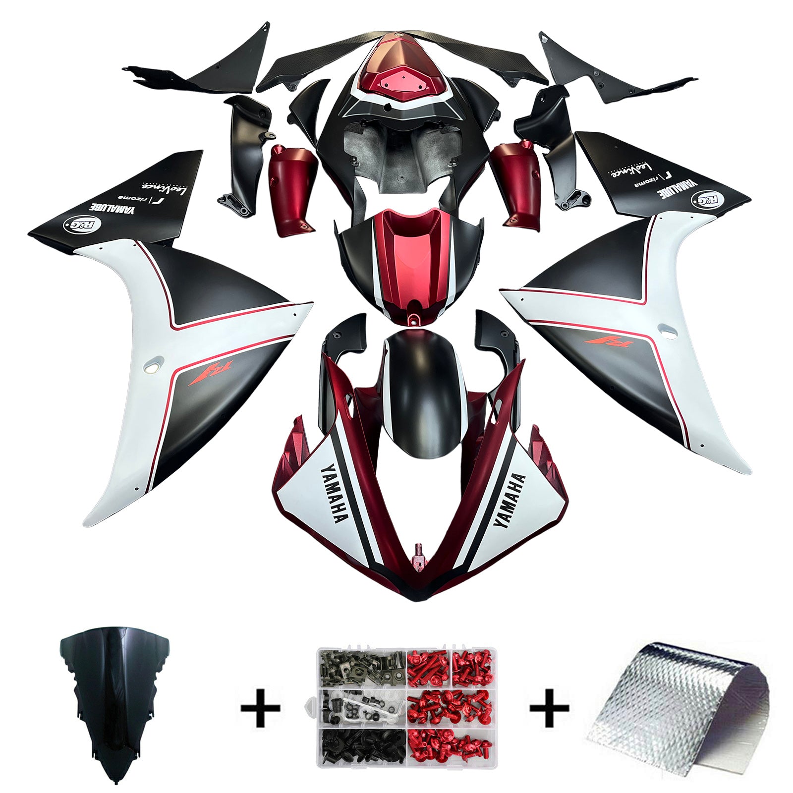 Yamaha YZF 1000 R1 2009-2011 Fairing Kit Bodywork Plastic ABS