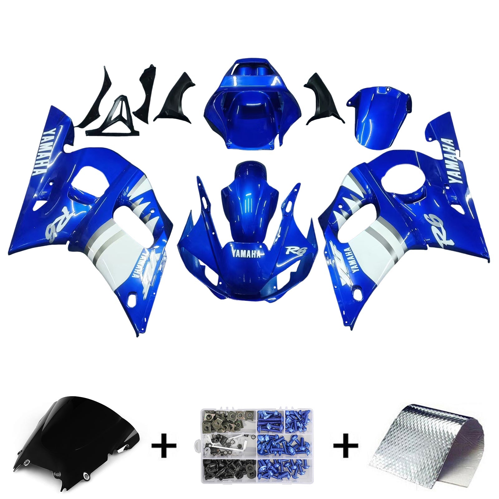 Kit de carenado para Yamaha YZF 600 R6 1998-2002 Genérico