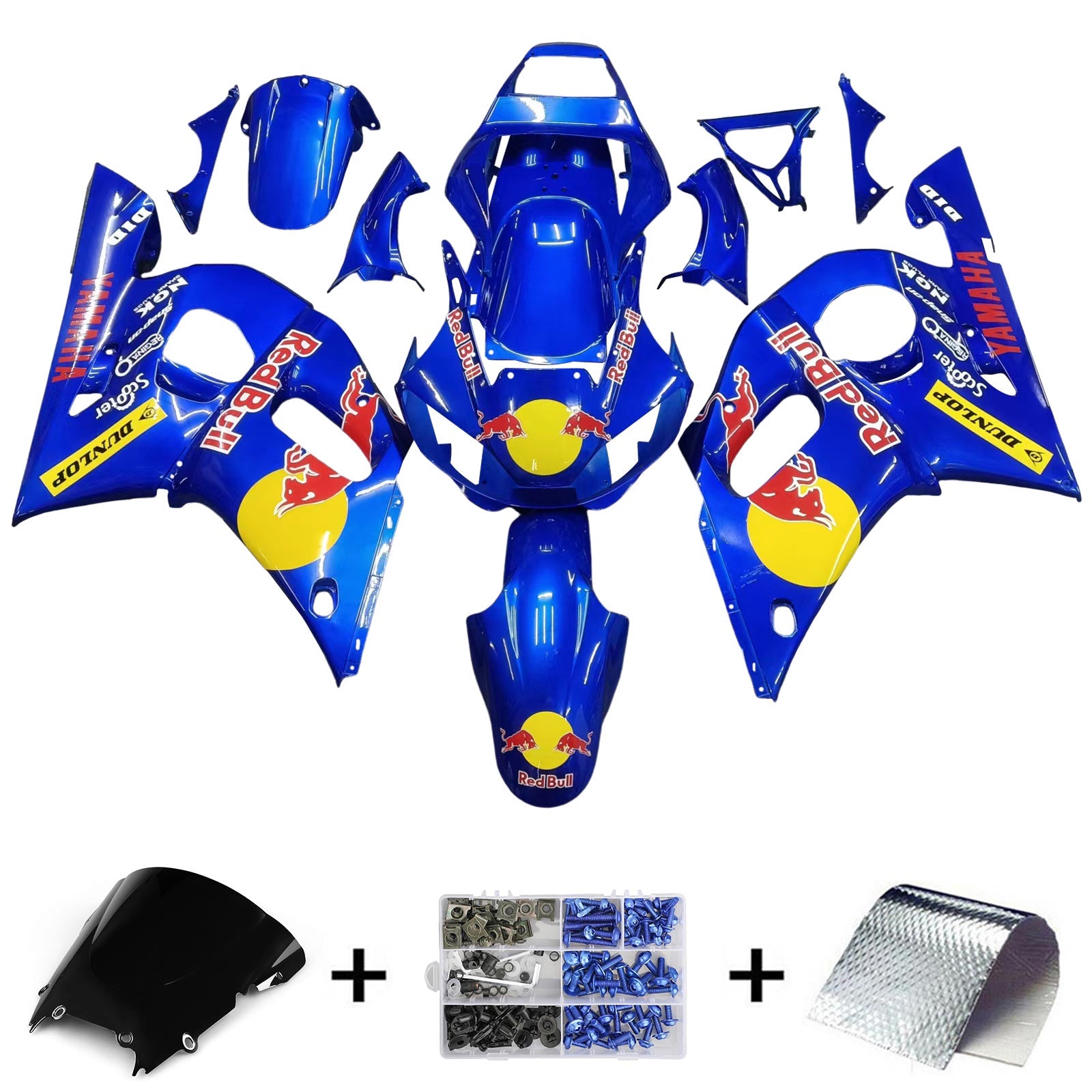 Kit de carenado para Yamaha YZF 600 R6 1998-2002 Genérico