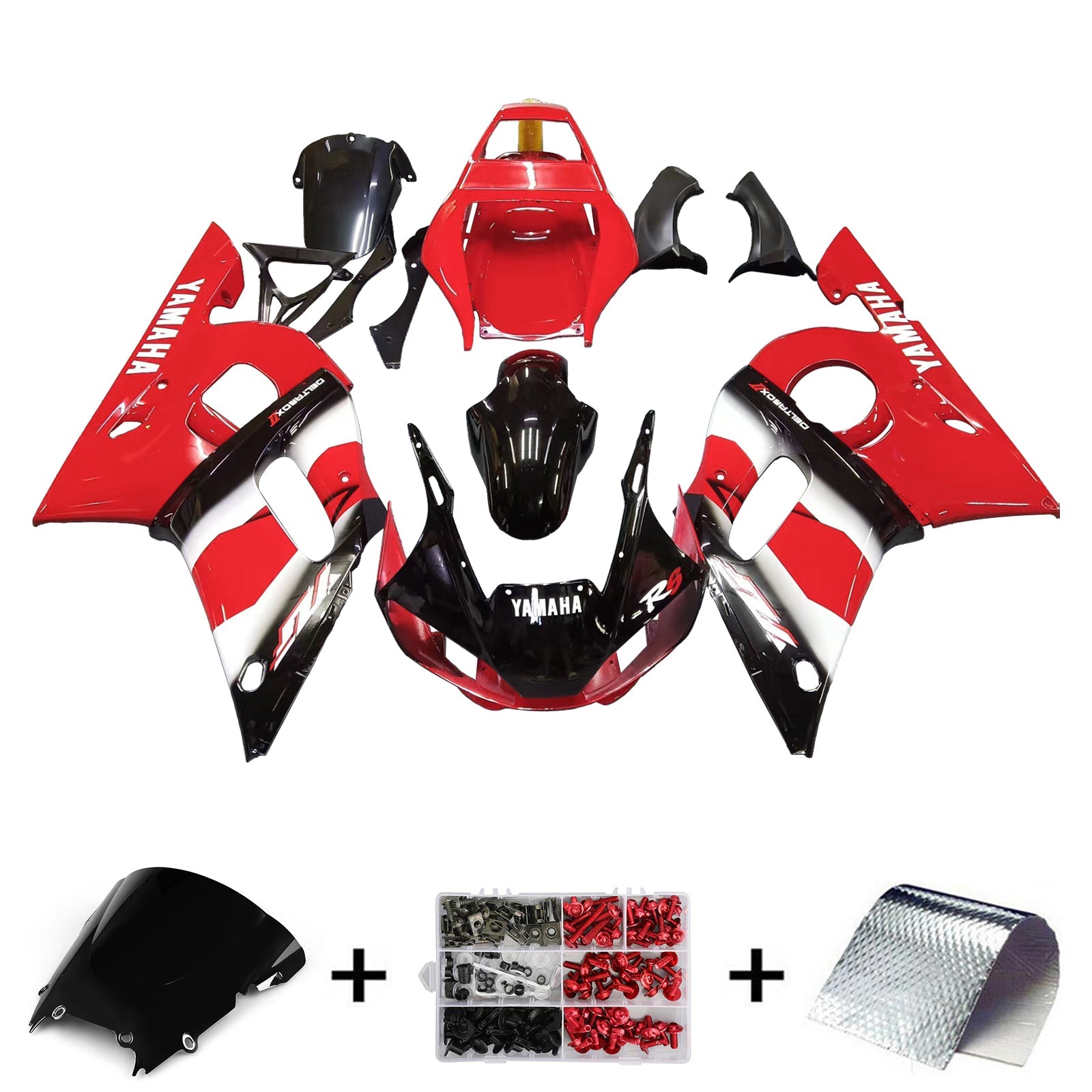 Kit de carenado para Yamaha YZF 600 R6 1998-2002 Genérico