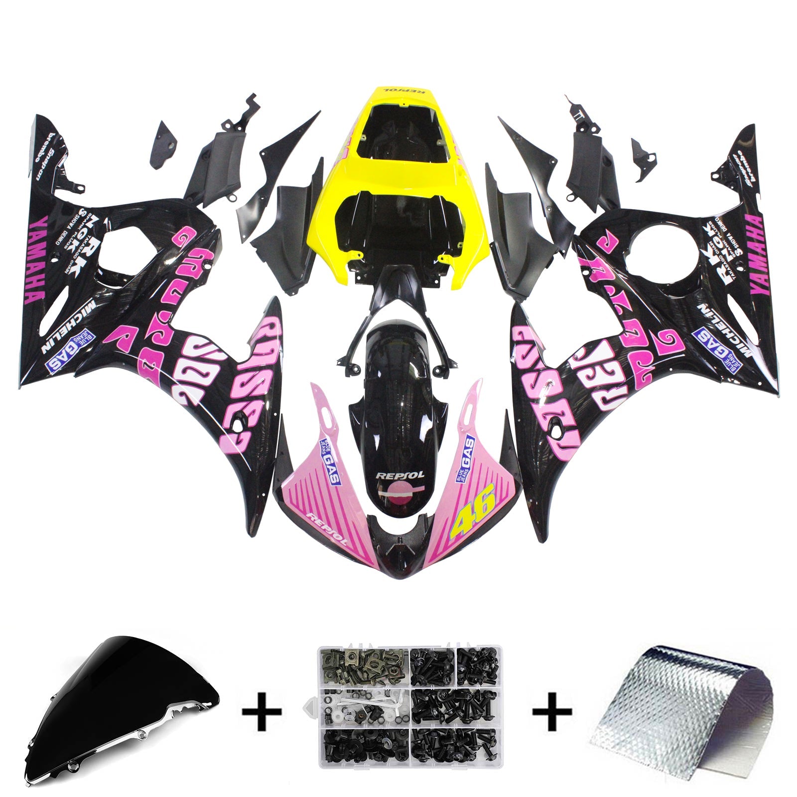 Fairing Kit For Yamaha YZF 600 R6 2005 Generic