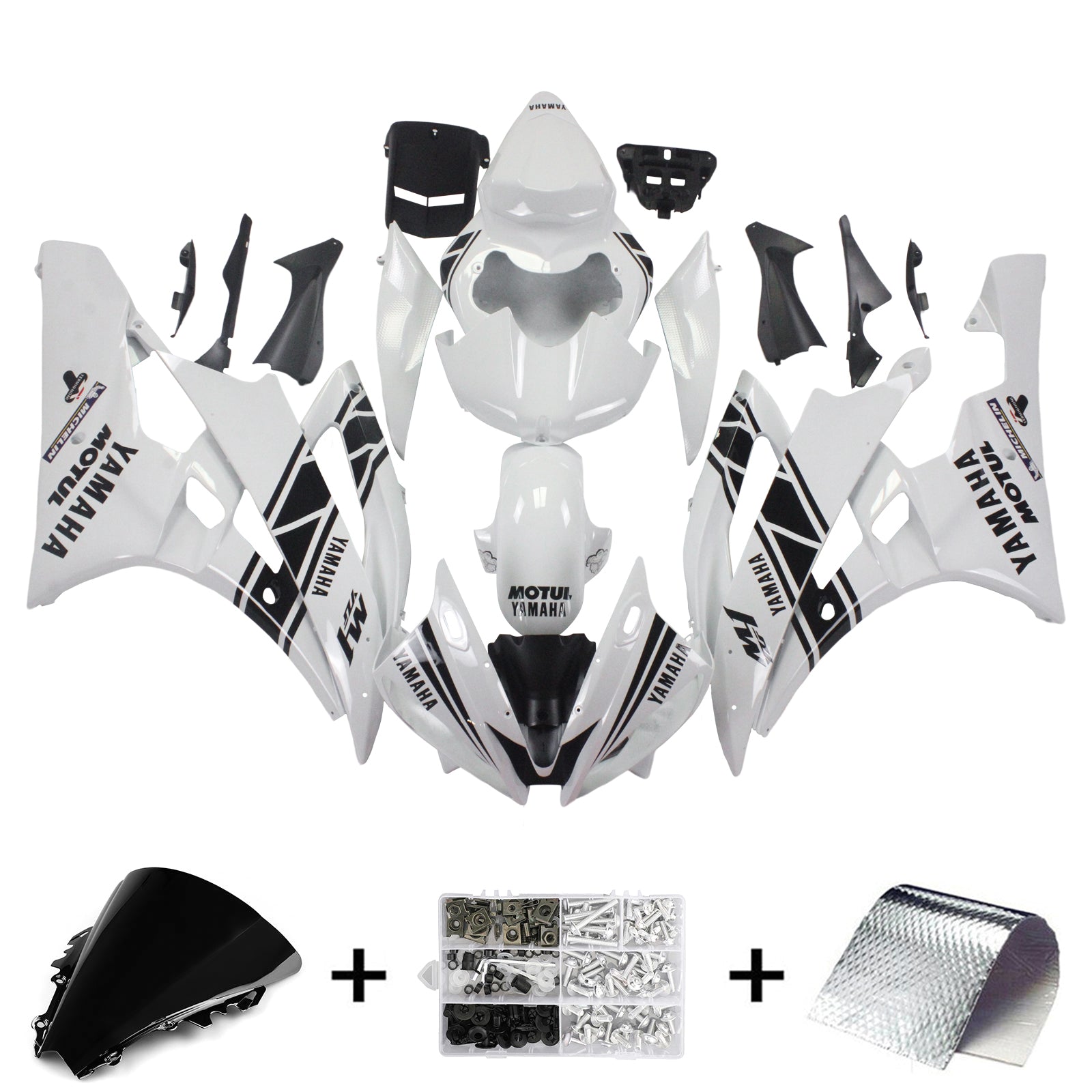 Kit de carenado para Yamaha YZF 600 R6 2006-2007 genérico