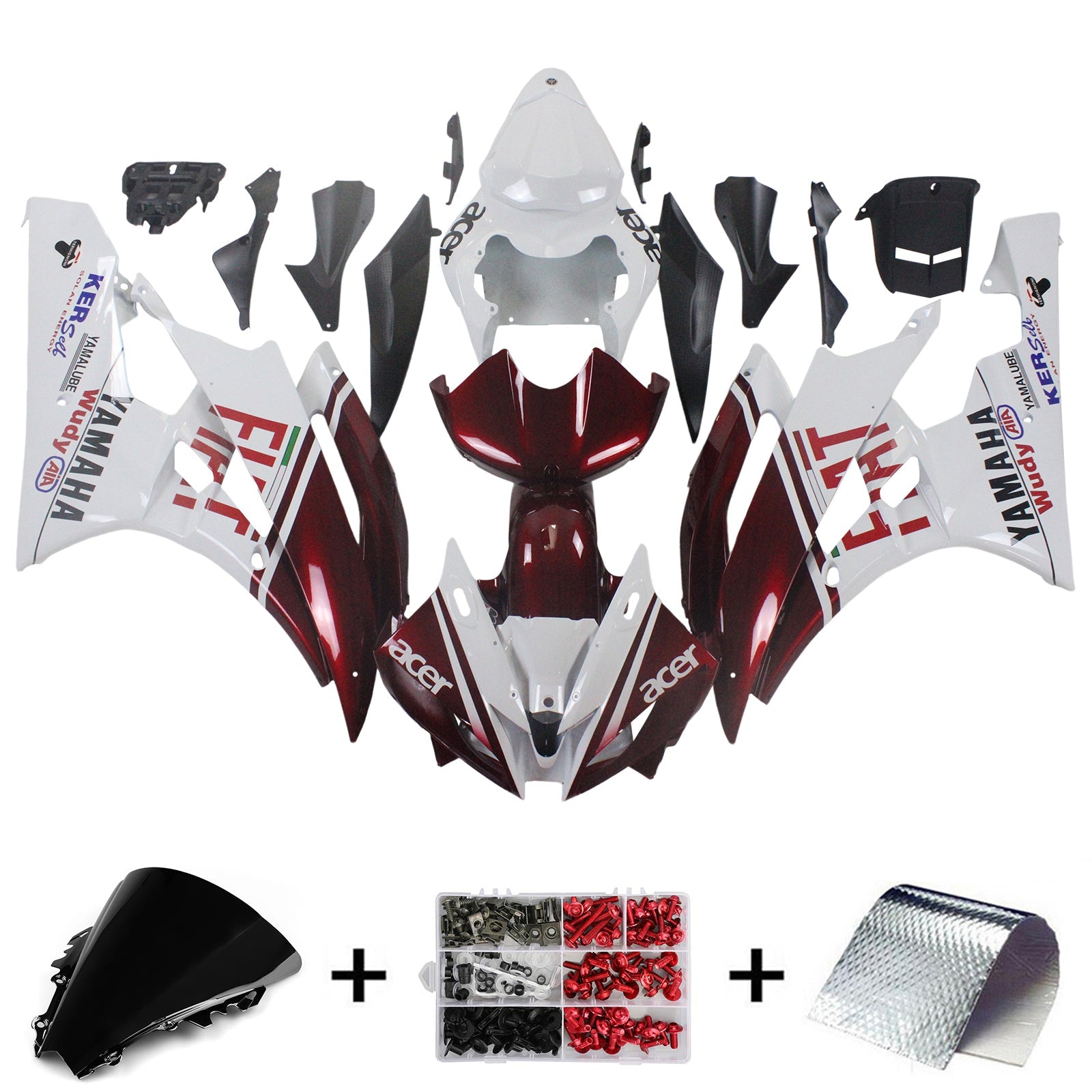 Kit de carenado para Yamaha YZF 600 R6 2006-2007 genérico