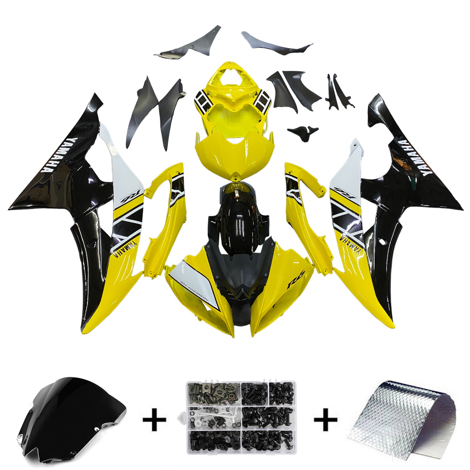 Kit de carenado para Yamaha YZF 600 R6 2008-2016 Genérico