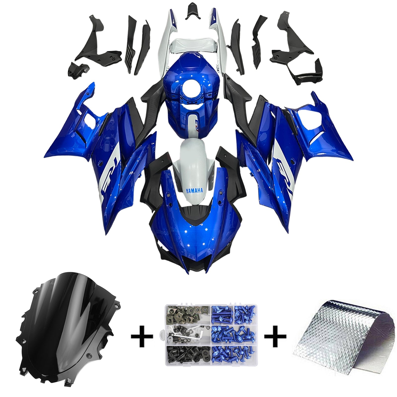 Kit de carenado para Yamaha YZF-R3 R25 2019-2020 Genérico