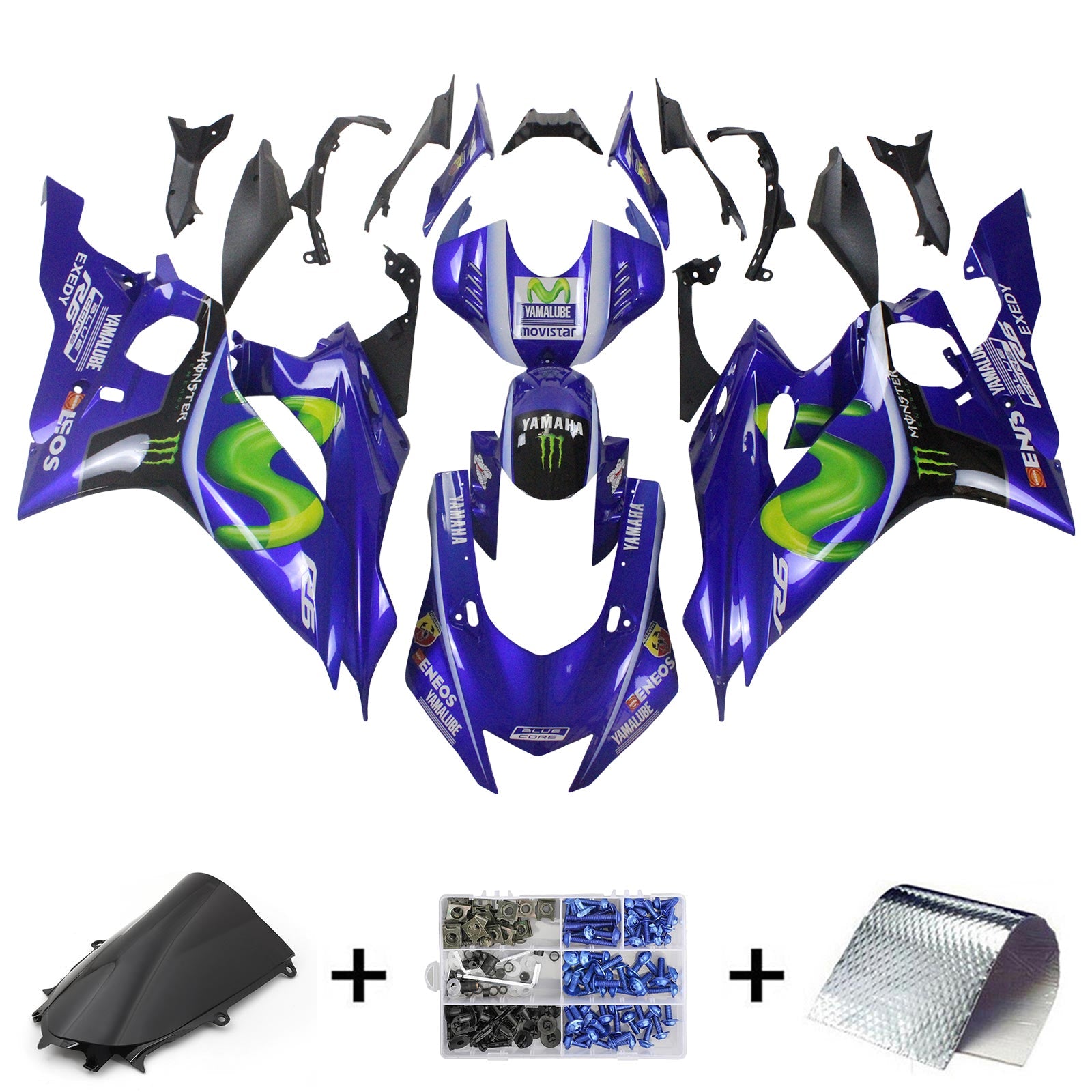 Fairing Kit For Yamaha YZF 600 R6 2017-2023 Generic